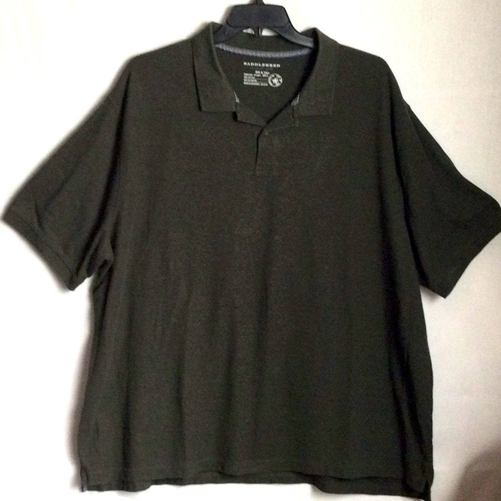 Big /Tall man’s sz  3XLT SADDLEBRED polo shirt